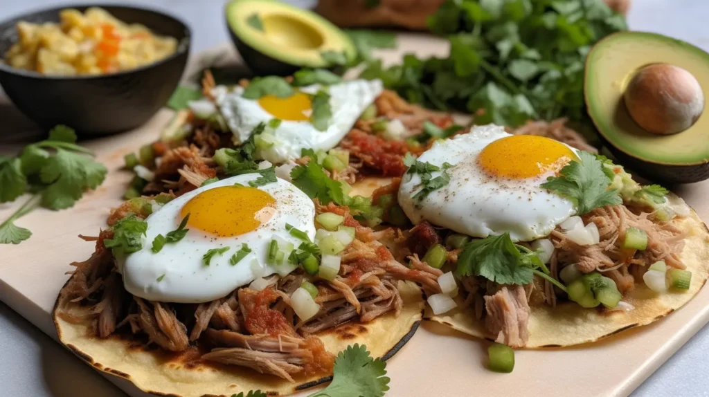 Carnitas Breakfast Recipe with Eggs