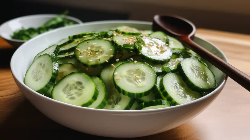 Din Tai Fung cucumber salad