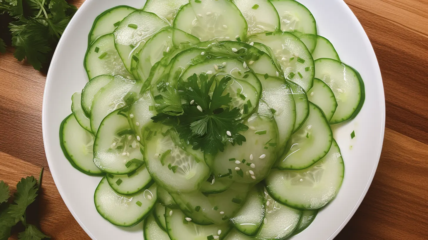 Din Tai Fung cucumber salad