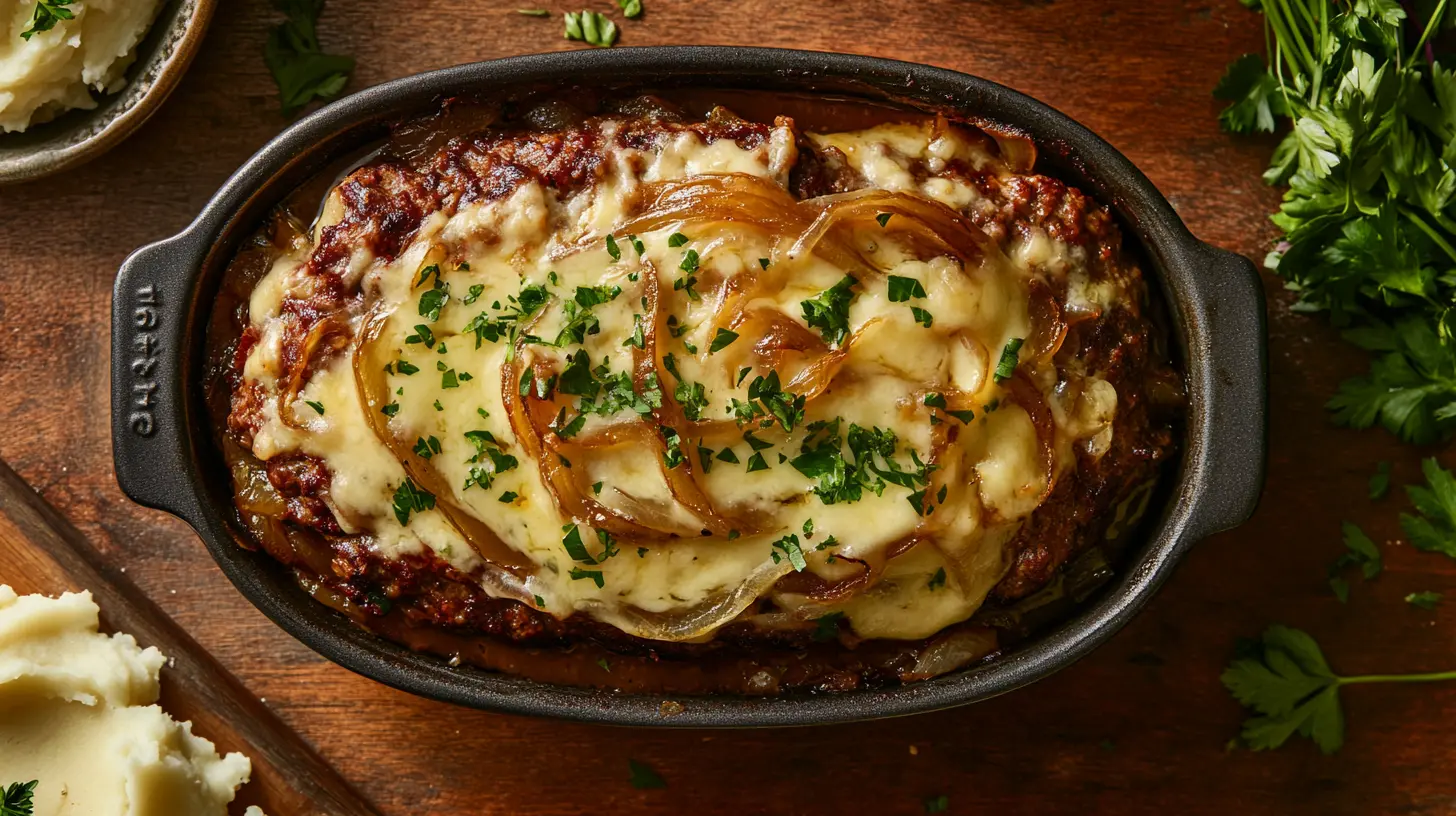 French Onion Meatloaf Recipe