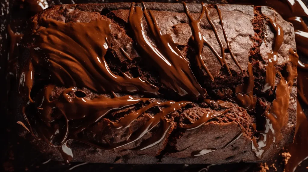 Hot Fudge Brownie Bread
