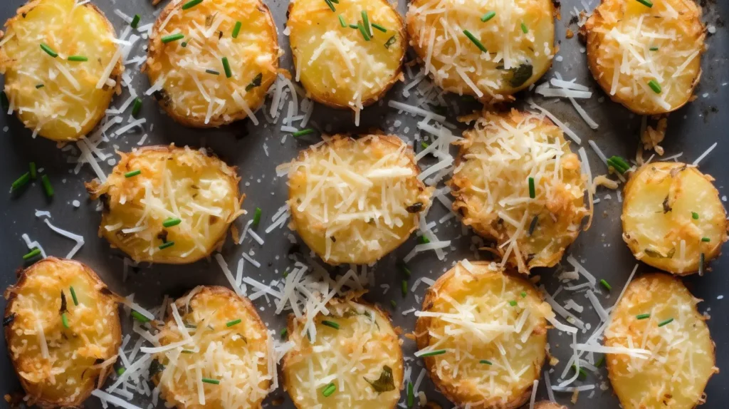 Parmesan Smashed Potatoes