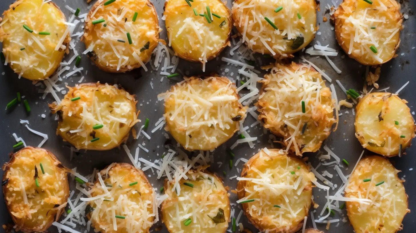 Parmesan Smashed Potatoes