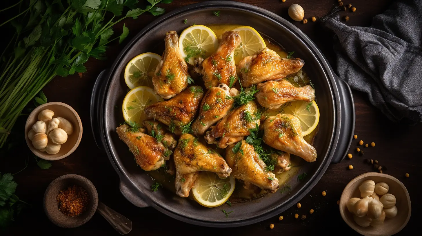 Spanish Chicken Wings