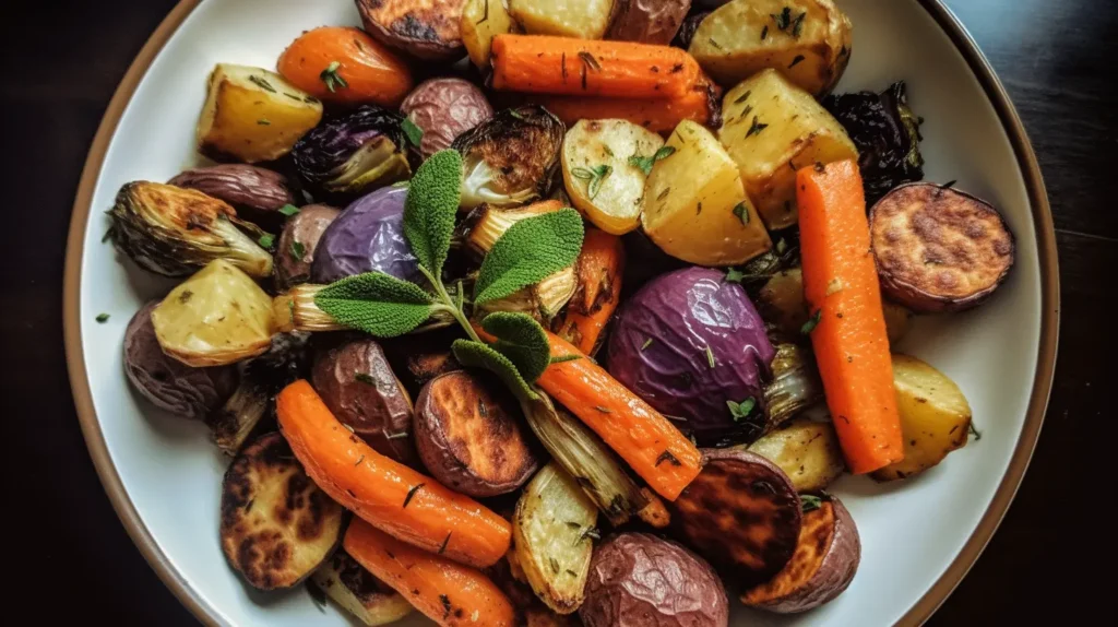 air fryer roasted veggies