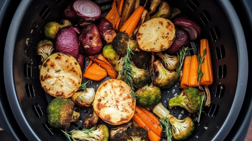 air fryer roasted veggies