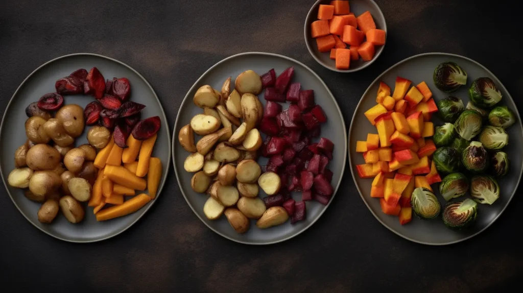 Autumn roasted veggies