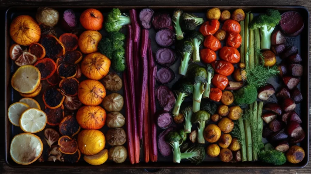 Autumn roasted veggies