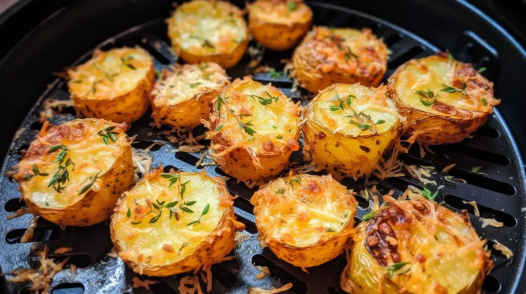 Air Fryer Smashed Potatoes