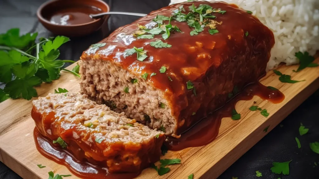 Meatloaf Recipe with Rice
