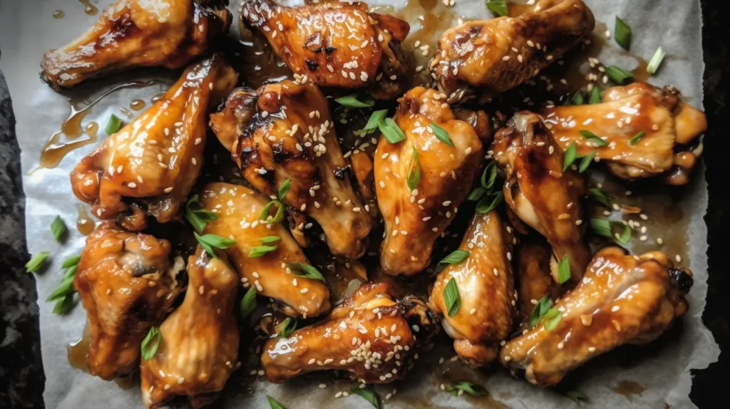 Soy Garlic Chicken Wings