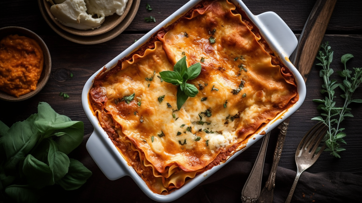 Four-Cheese Lasagna