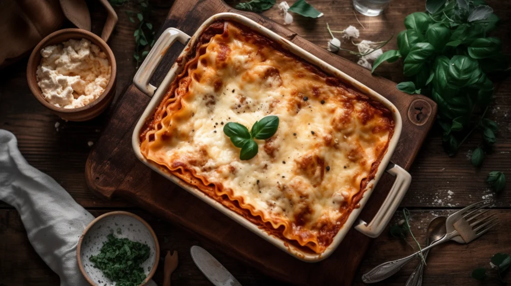 Four-Cheese Lasagna