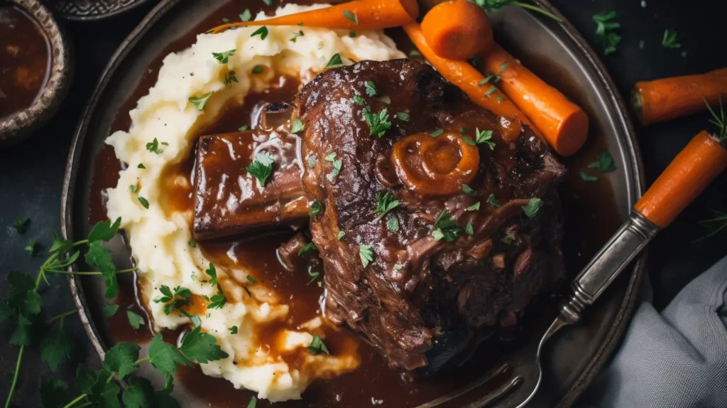 easy slow cooker beef shank recipe