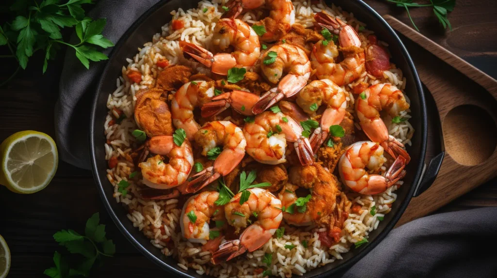 Cajun Shrimp and Rice