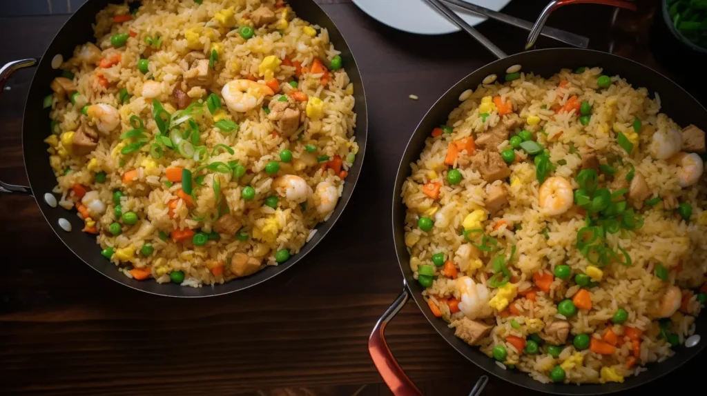 Chicken And Shrimp Fried Rice