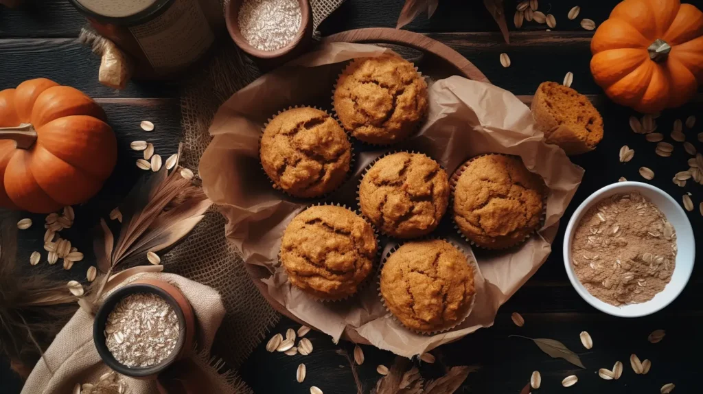 Pumpkin Protein Muffins