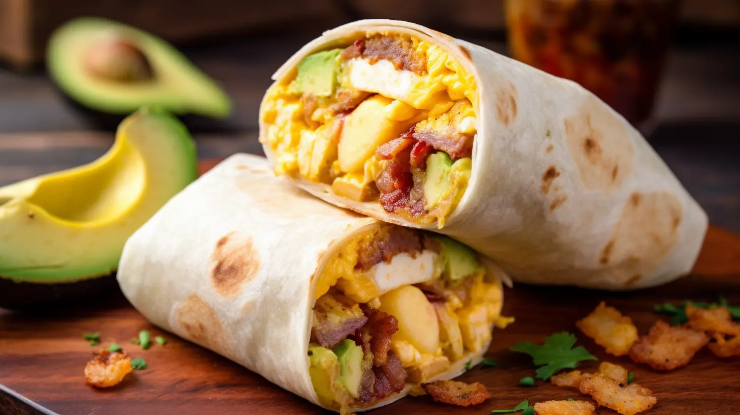 Breakfast Burrito Recipe with Potatoes
