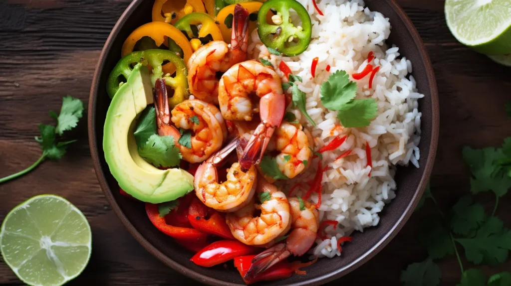 Shrimp and Rice Bowl