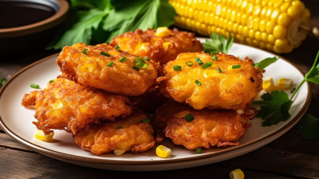 Air Fryer Corn Fritters